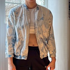 American Eagle thin demon zip jacket